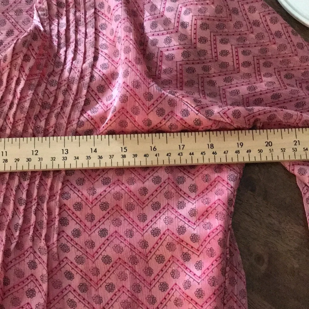 ⚡️Host Pick⚡️Esqualo Womens Pink Blouse Size US 8 - Picture 10 of 12